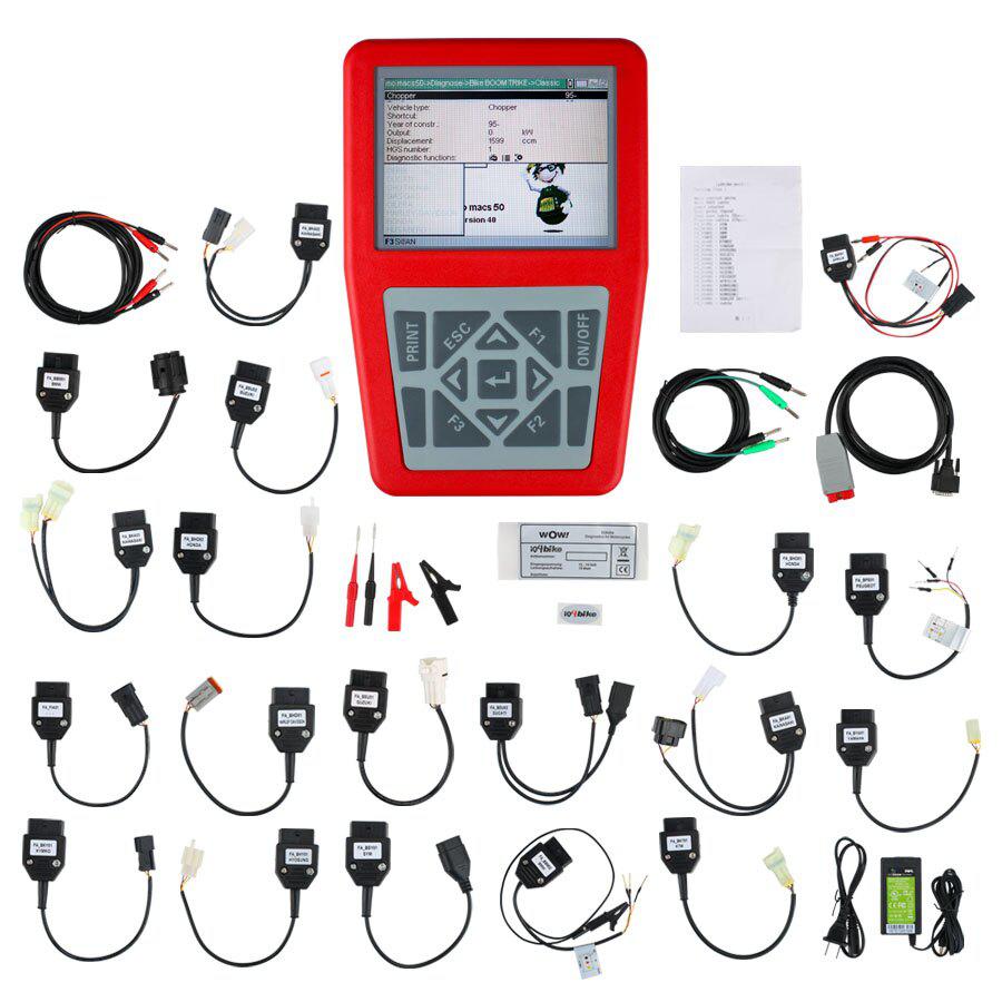 Mqcus General Motorcycle Scanning Tool iq4bile diagnostic