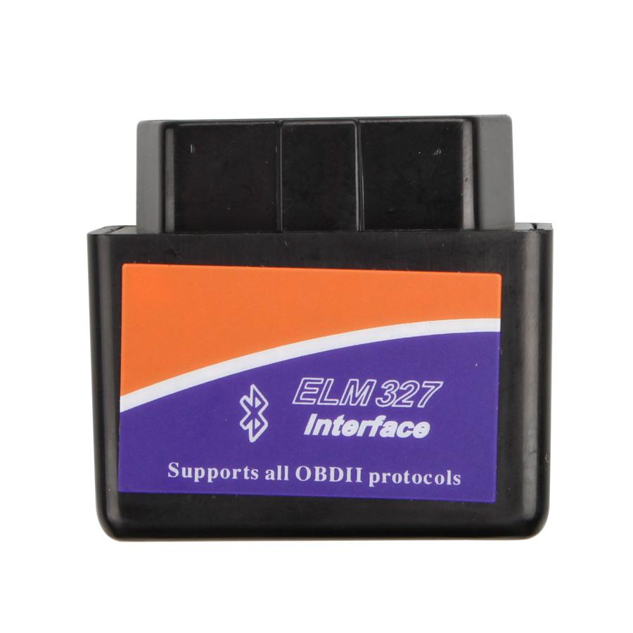 Mini elm327 Bluetooth OBD2 (noir) firmware V2.1