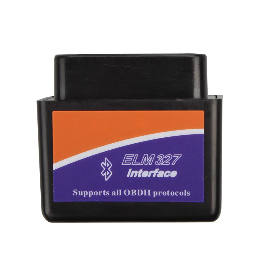 Mini elm327 Bluetooth OBD2 (noir) firmware V2.1