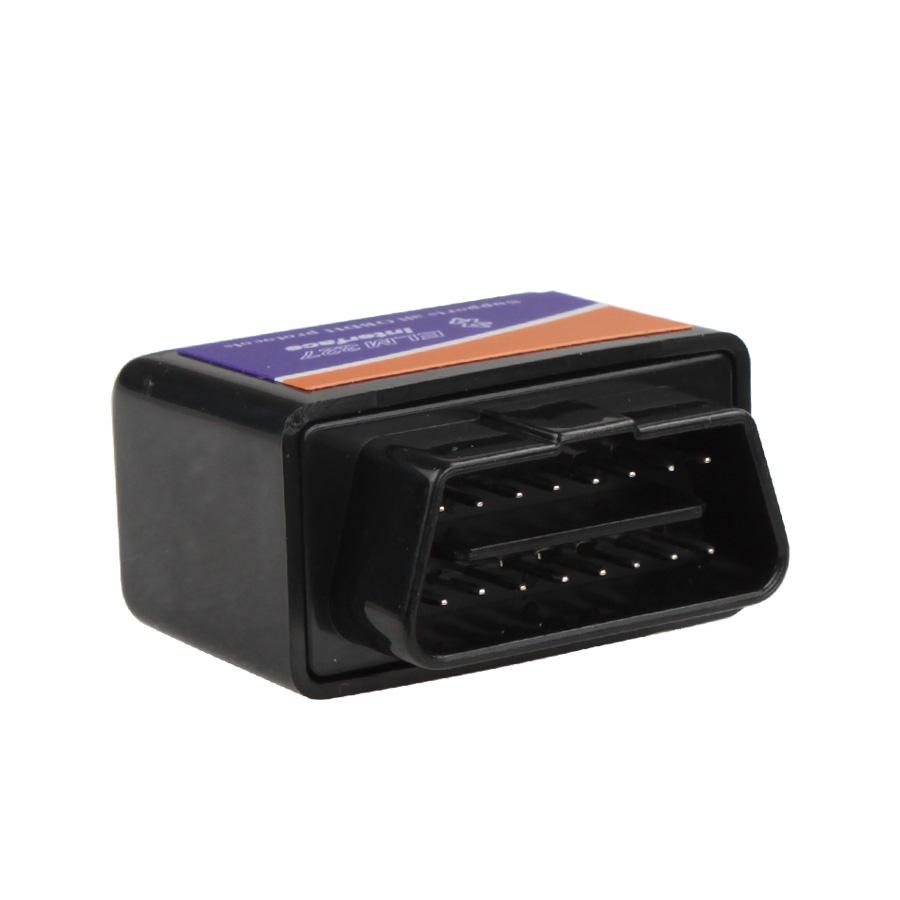 Mini elm327 Bluetooth OBD2 (noir) firmware V2.1