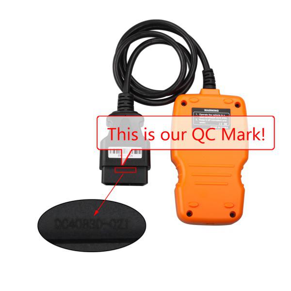 Autophix om 123 OBD2 eobd portable Motor code reader (orange)