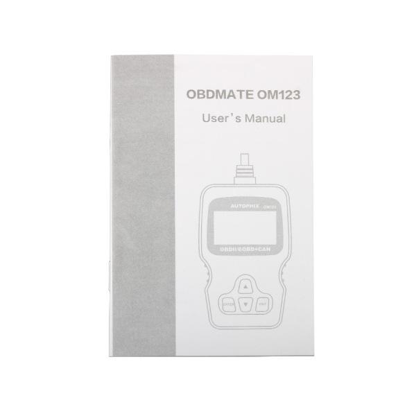 Autophix om 123 OBD2 eobd portable Motor code reader (orange)