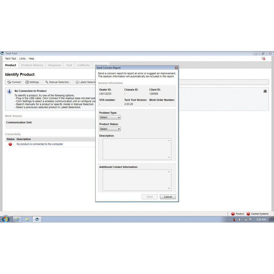 Volvo 88890300 wocom interface PTT logiciel 2.03.20 préfabriqué sur 500 GB nouveau disque dur SATA