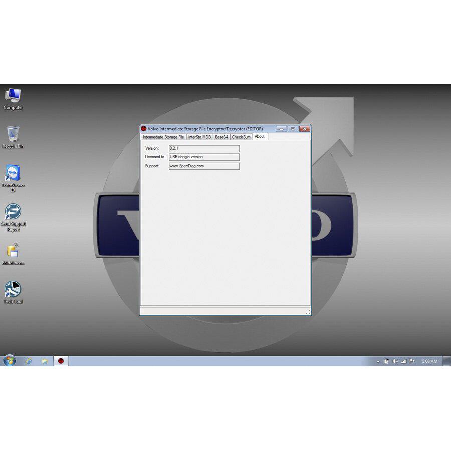 Volvo 88890300 wocom interface PTT logiciel 2.03.20 préfabriqué sur 500 GB nouveau disque dur SATA