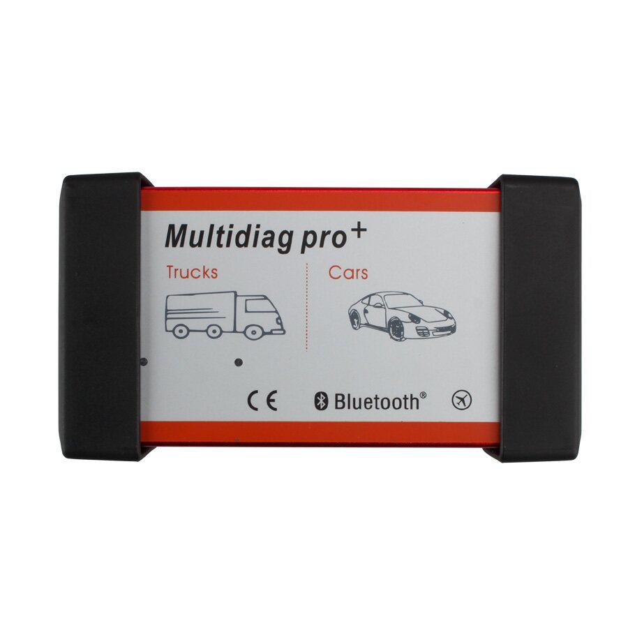 V2015.03 nouveau modèle multidiapro - CDP + pour les voitures / camions et les câbles OBD2 et Bluetooth et 4gb Kaga