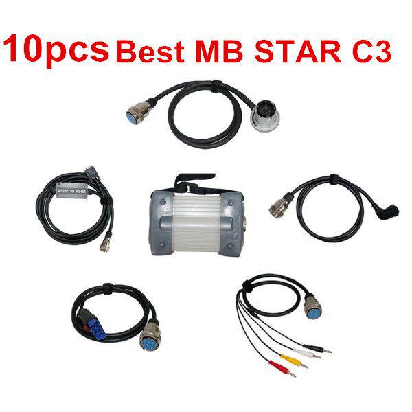 10 PCS meilleure qualité MB Star C3 pro pour les camions et les voitures Mercedes