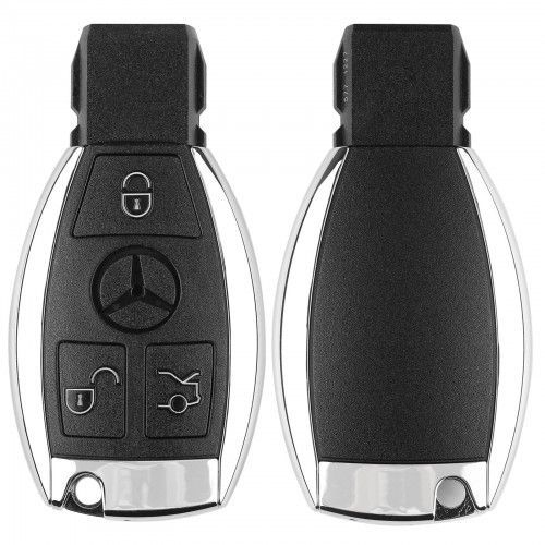 2005 - 2010 Mercedes w164 w221 w216 10 pièces CG MB 08 Edition Keyless go Key 2 en 1 315mhz / 433MHz avec boîtier obtenez 10 jetons gratuits