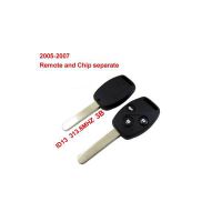 2005 - 2007 Honda Remote Control Key 3 and chip separation id: 13 (3138mhz)
