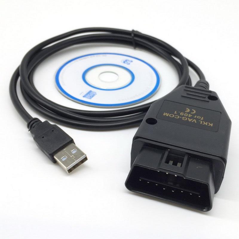 VAG 409 VAG - com 409.1 Vag Com 409.1 KKL OBD2 USB scanner Tool interface ODI / vw / Skoda / sit