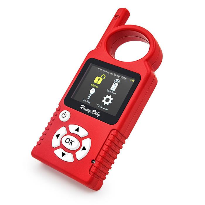 V8.8.9 Handy Baby Hand-held Car Key Copy Auto Key Programmer for 4D/46/48 Chips Support Multi-Languages