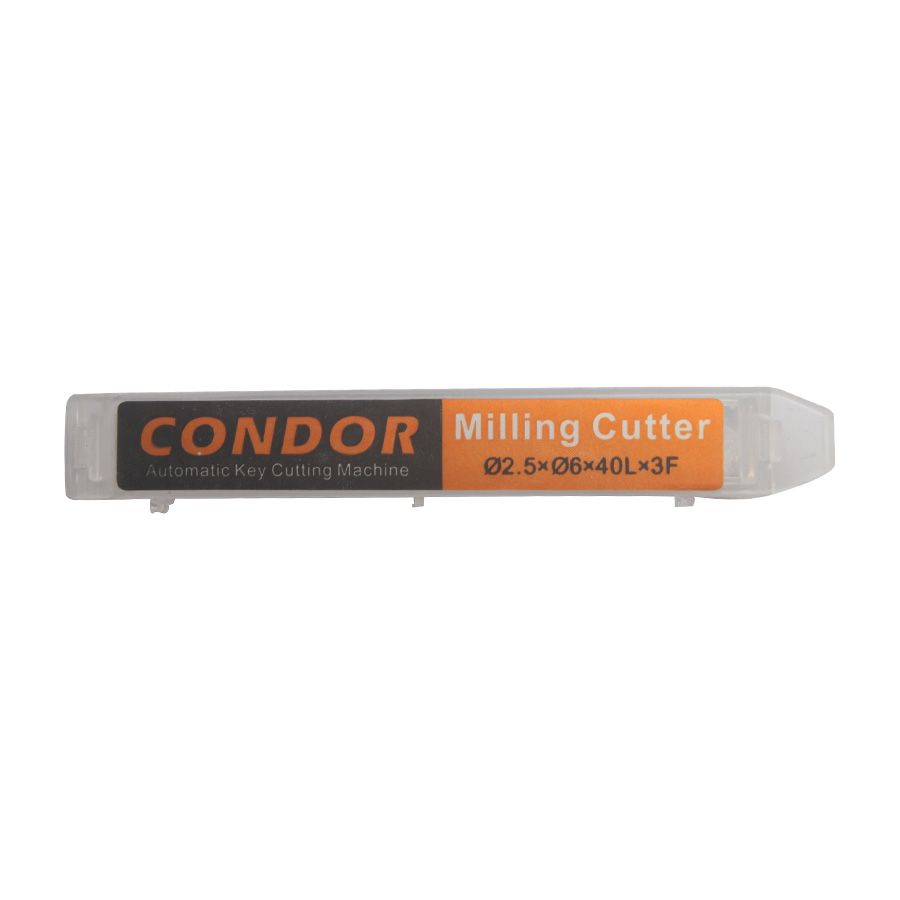 Fraiseuse Xhorse 2.5mm pour machine de coupe de clés CONDOR XC-MINI Dolphin XP005 XC-007 XC-002