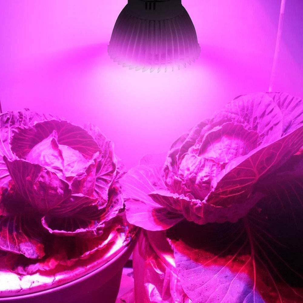 Nouveau 28 W E27 LED lampe de croissance florale semence végétale croissance Aquaculture ampoule ampoule ampoule ampoule spectrale ampoule végétale éclairage