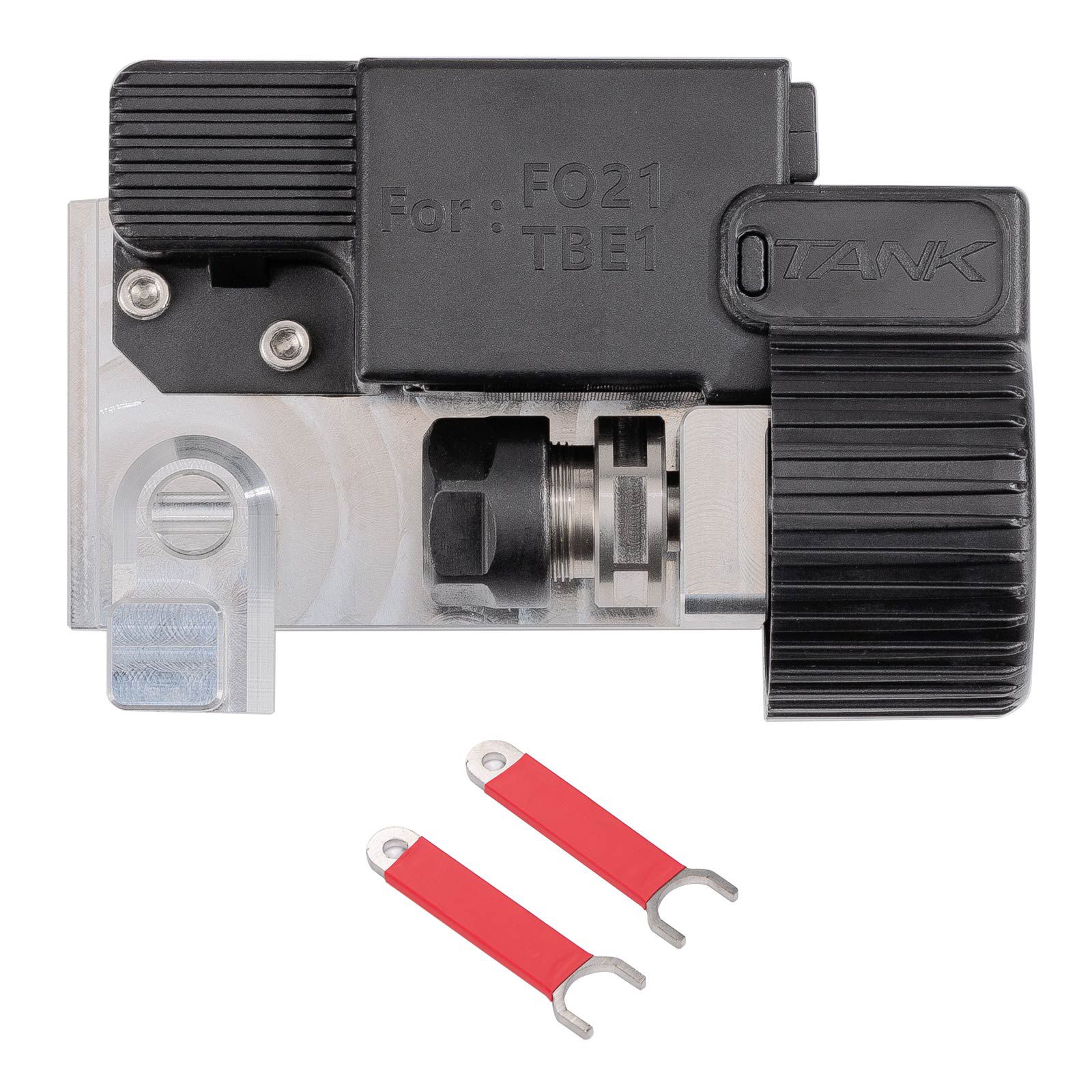 2M2 TANK 2 Pro TANK II Pro CNC Key Cutting Machine Ajouter des clés de maison Mul-T-lock, Dimple, clés multi-point avec pince FO21 et batterie