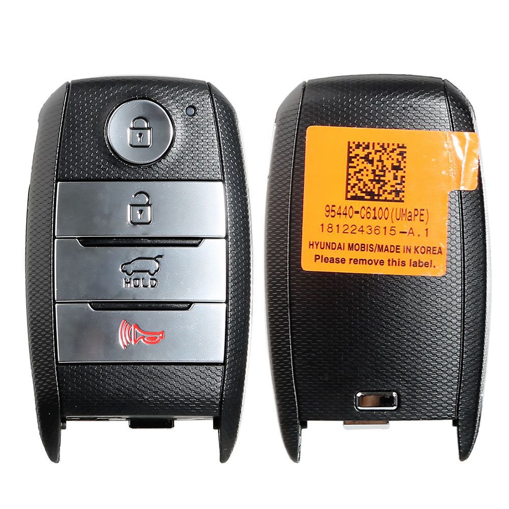4 - button original Smart Remote key for KIA sorento 2017 433MHz