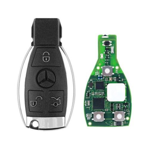5pcs CG MB 08 Version Keyless Go Key 2-in-1 315MHz/433MHz avec Shell pour Mercedes W164 W221 W216 de l'année 2005-2010 Obtenez 5 jetons gratuits