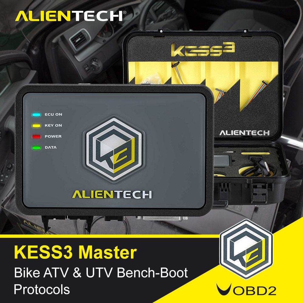Alientech KESS V3 KESS3 Master Bike ATV & UTV Bench-Boot Protocoles d'activation