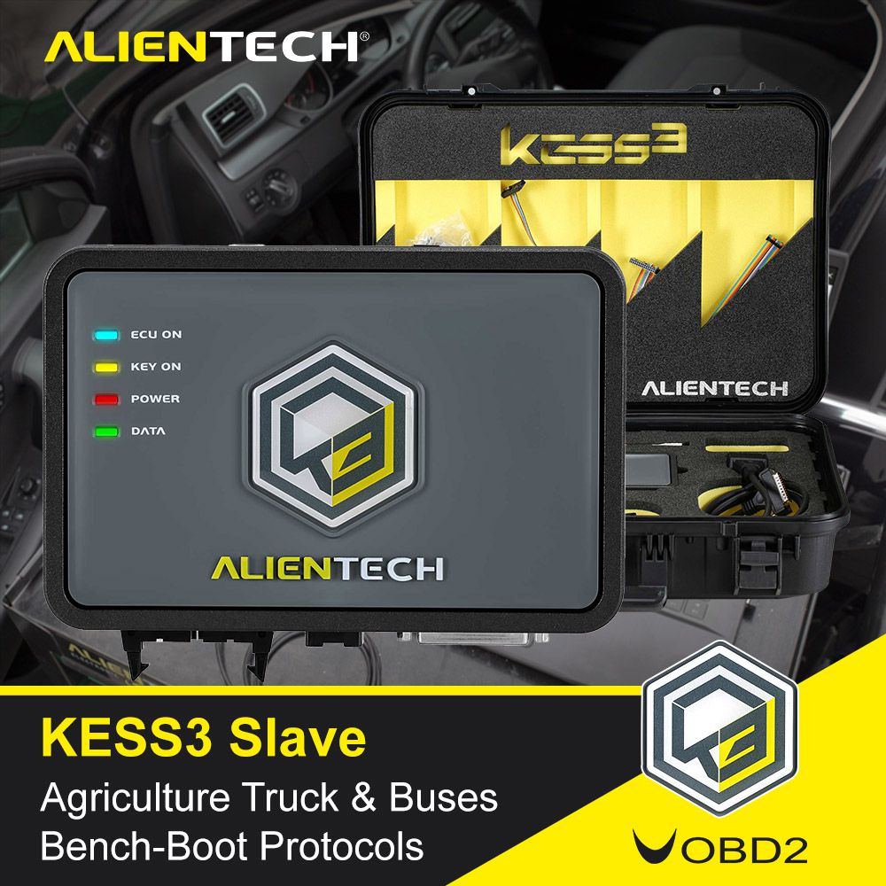 Alientech KESS V3 KESS3 Slave Agriculture Truck & Buses Banch-Boot Protocols Activation
