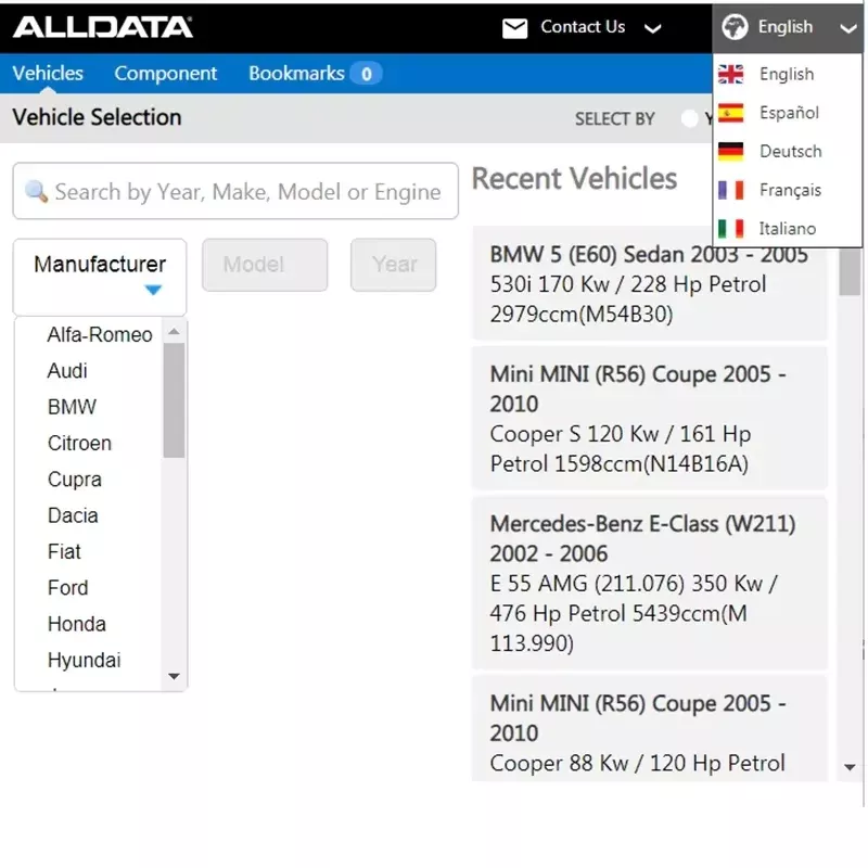 2025alldata en ligne 2025 Compte en ligne Alldata Auto Data Repair Diagram Software Base de données alldata 2025 mitchel.l 2025autodata