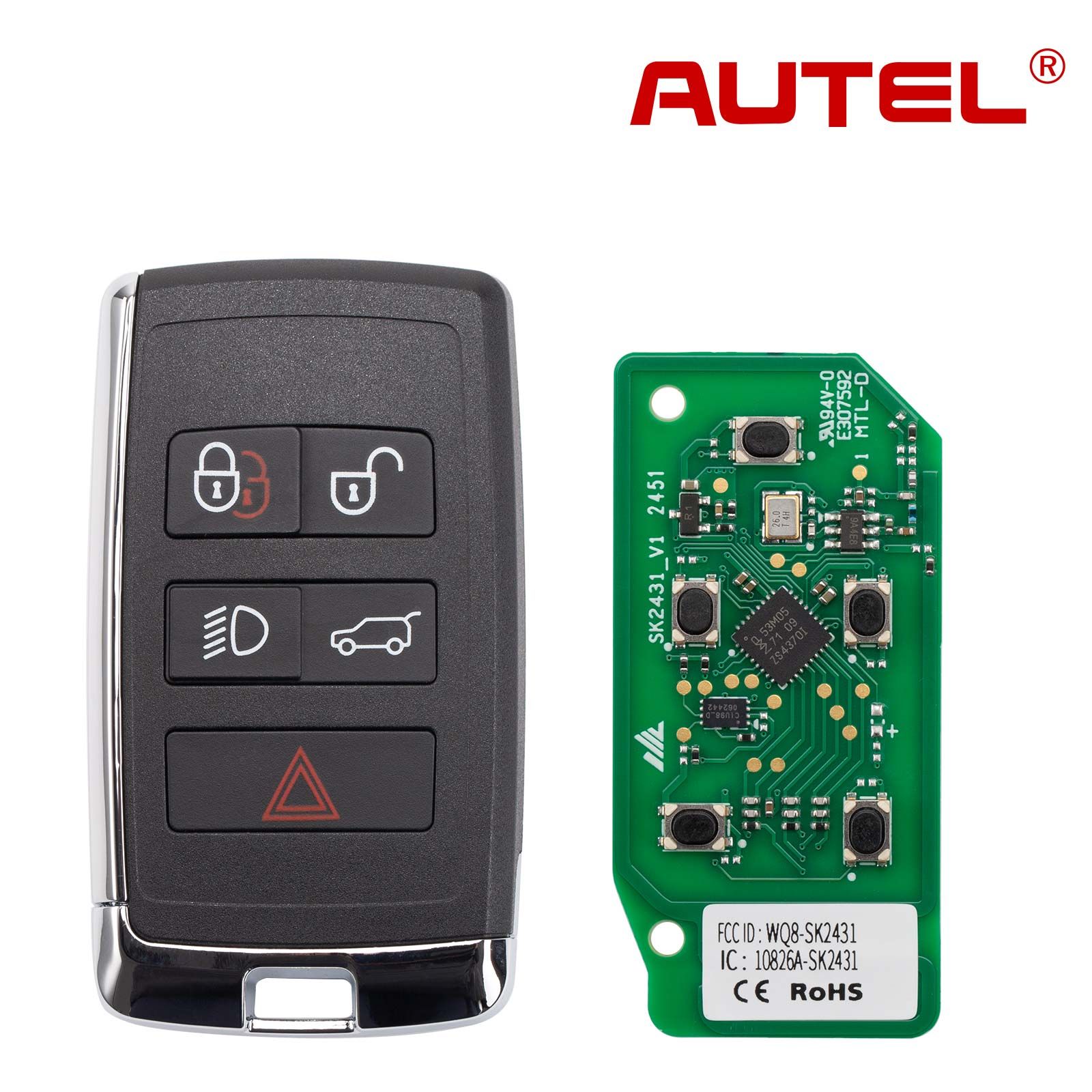 Autel IKEYLR005AL Land Rover Style Smart Key 315/433 MHz 5 boutons 5pcs / lot
