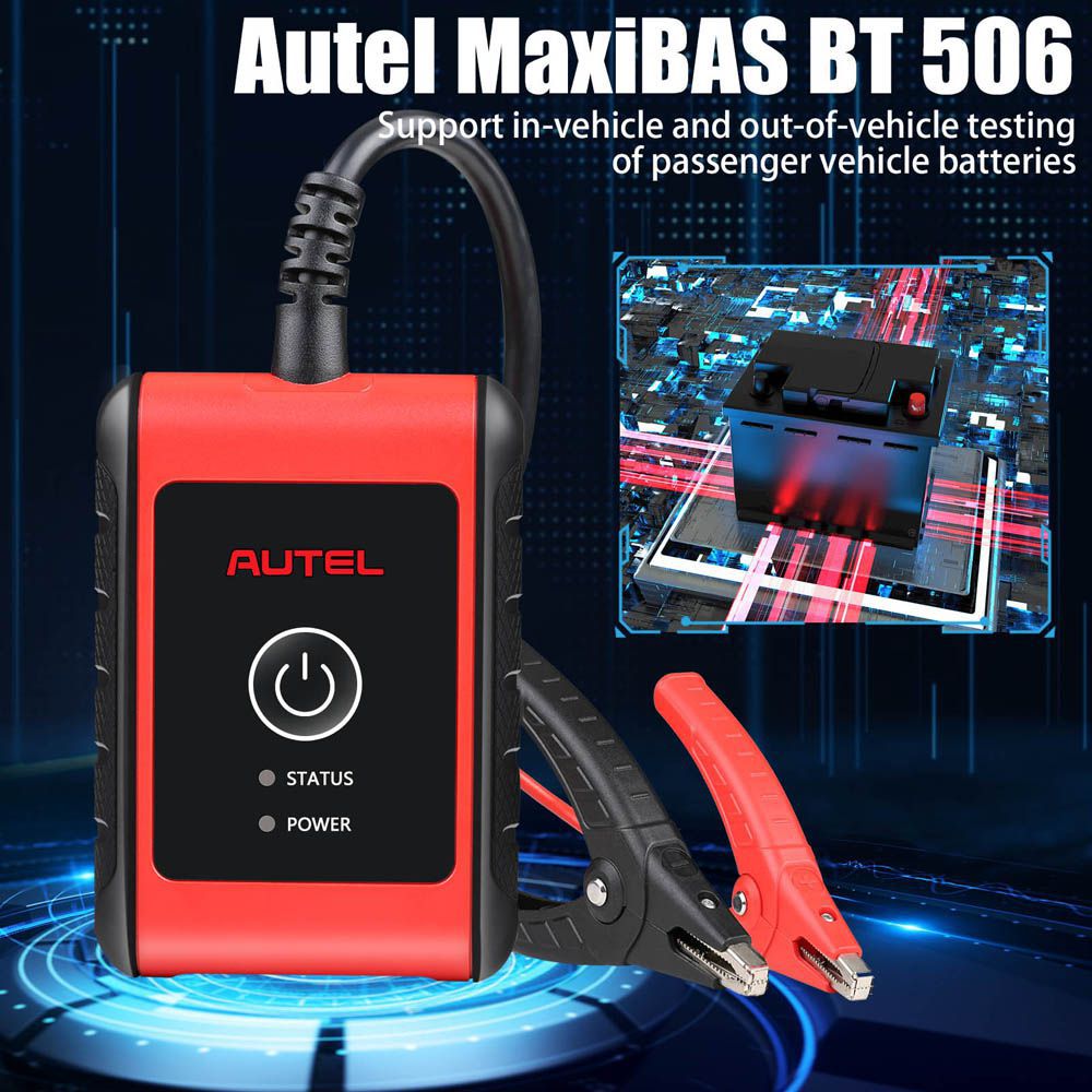 Autoel maxibas bt506 Automotive Battery and Electrical System Analysis Tool
