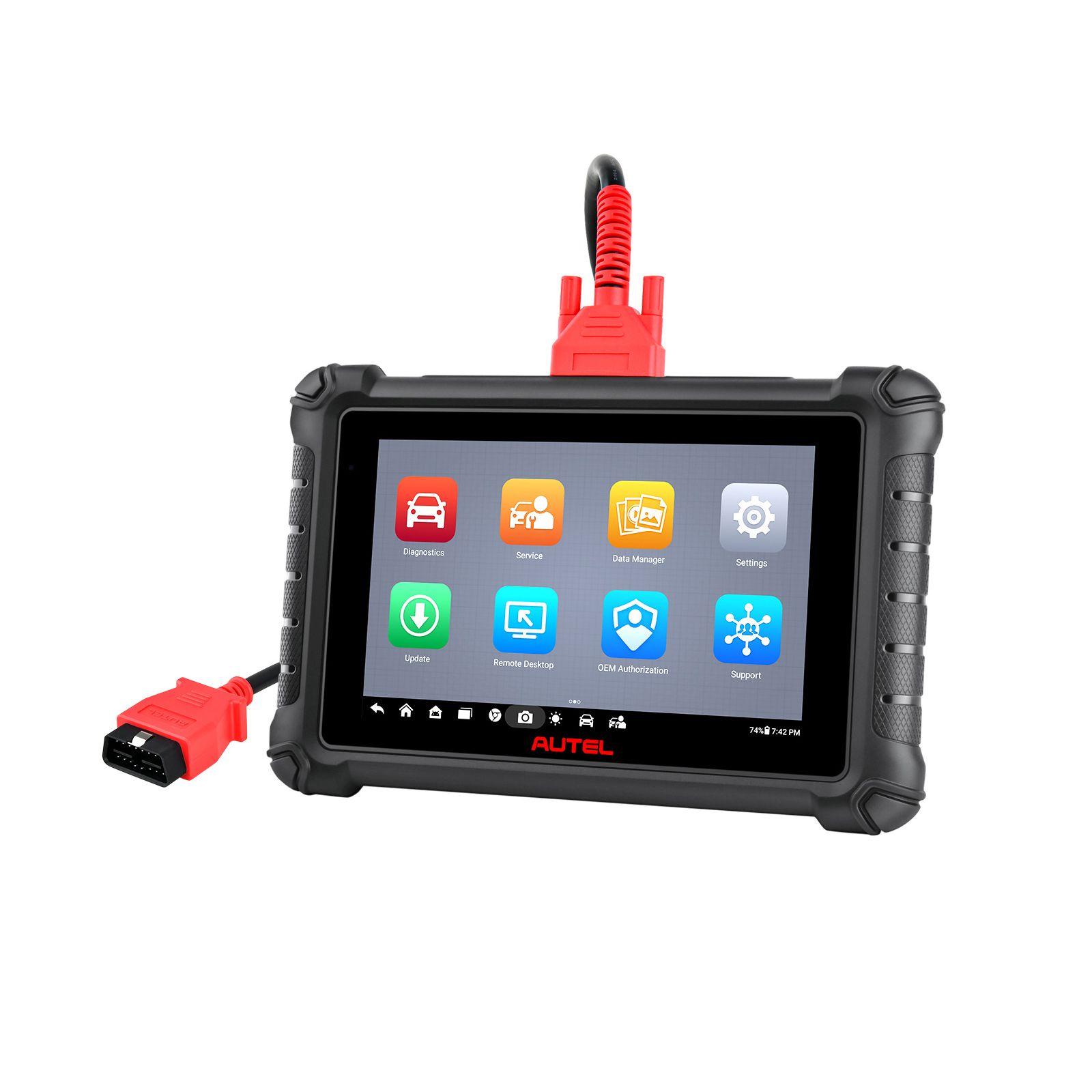 Autel MaxiCheck MX900 OBD2 tout le système de diagnostic du scanner de contrôle bidirectionnel DoIP/CAN FD lire/effacer le code 40+ Mise à niveau du service de MK808 MX808