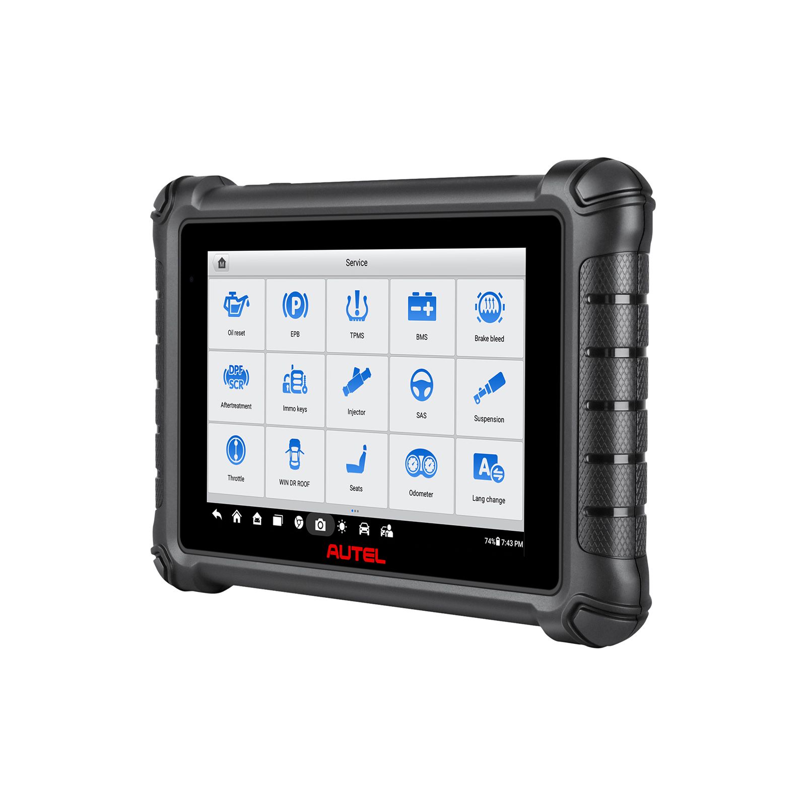 Autel MaxiCheck MX900 OBD2 tout le système de diagnostic du scanner de contrôle bidirectionnel DoIP/CAN FD lire/effacer le code 40+ Mise à niveau du service de MK808 MX808