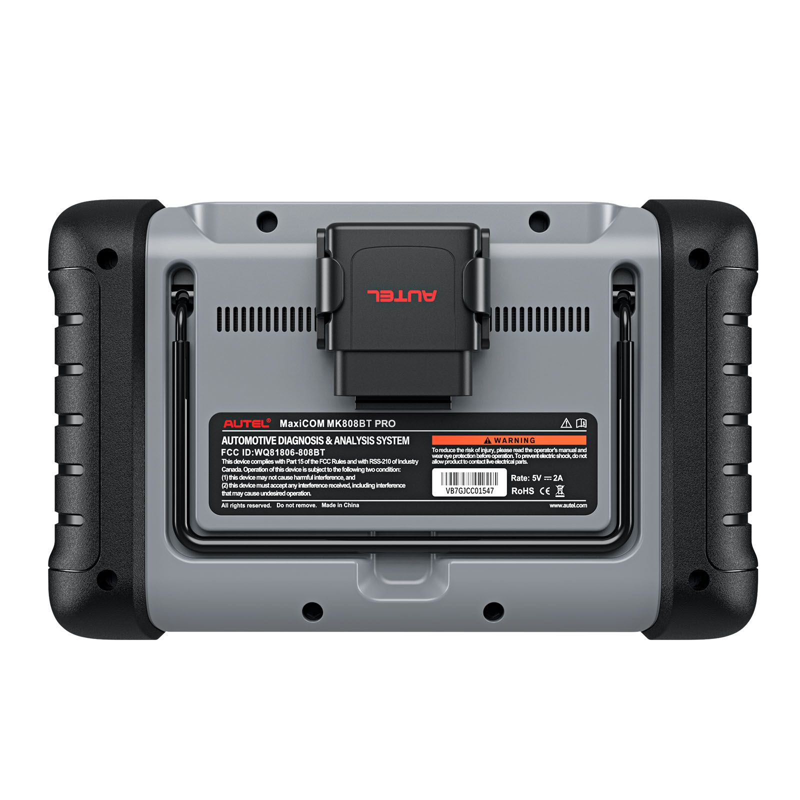 Autel MaxiCOM MK808BT PRO Outil de diagnostic de voiture, Tests actifs et scanner de contrôle bidirectionnel, 28+ services, FCA AutoAuth, Diagnostique sans fil