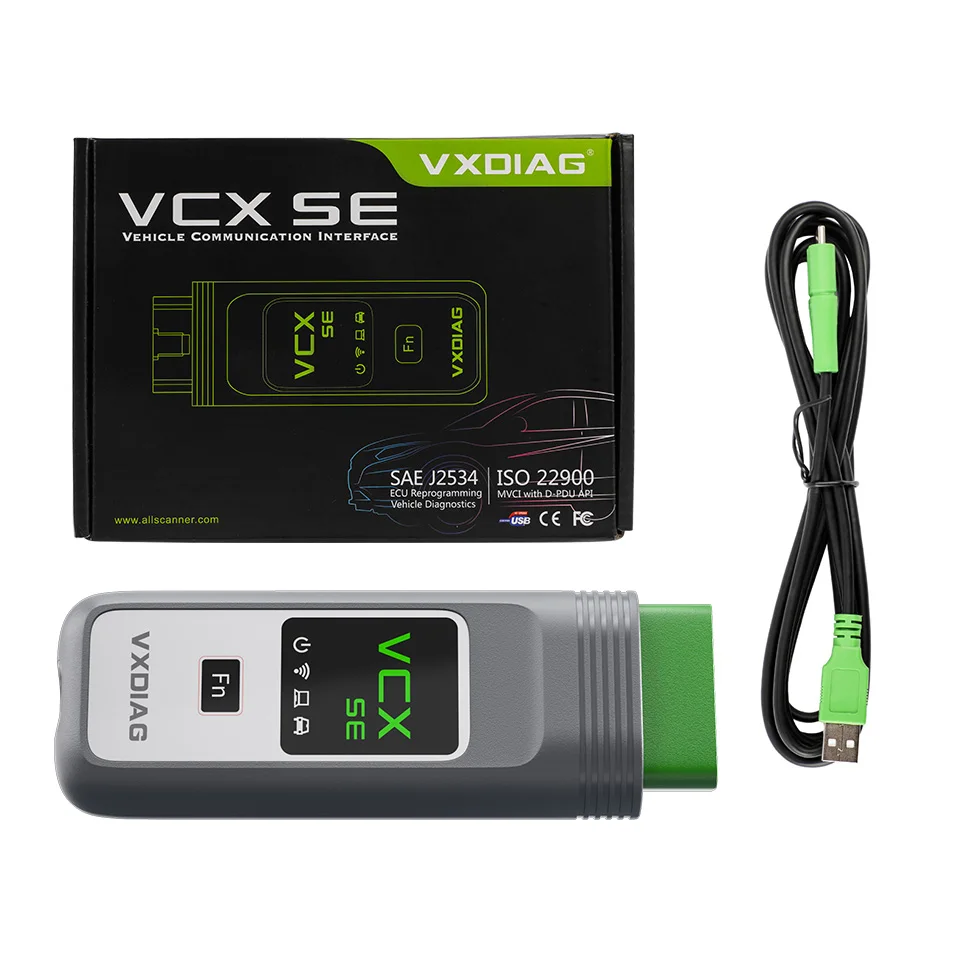 VXDIAG VCX SE pour VW Diagnostic Tool Car OBD2 DoIP Scanner All System Diagnostic ECU Coding J2534 Programmation pour Audi pour Skoda