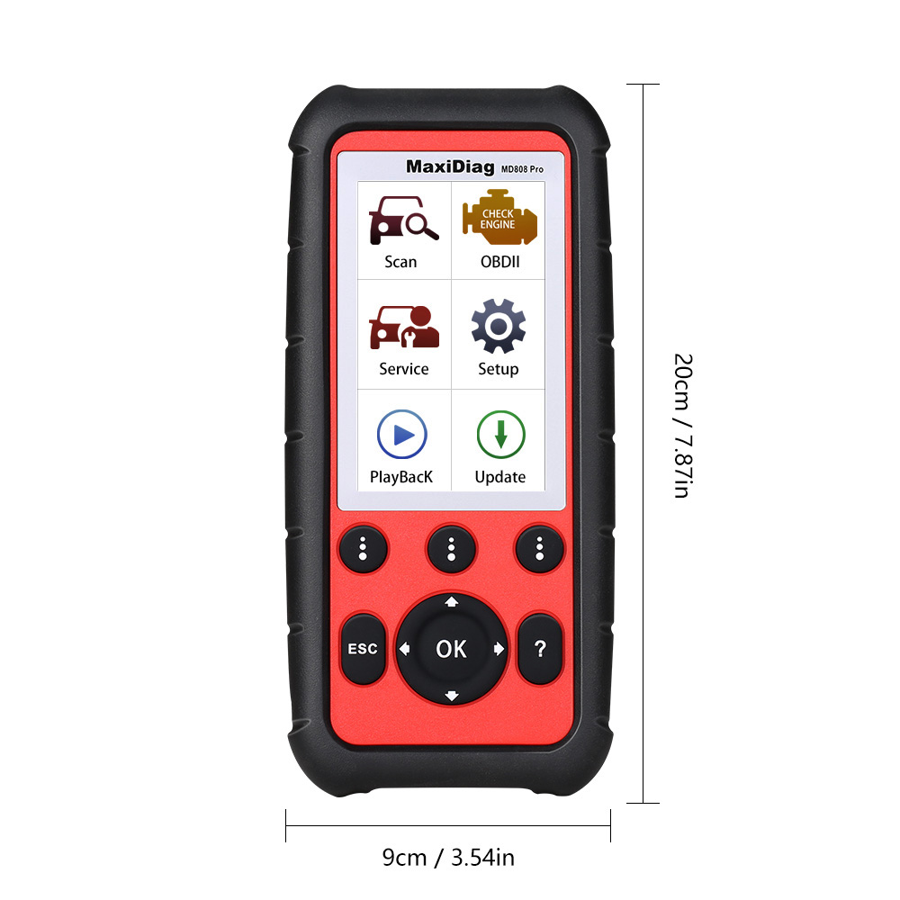 Autel MaxiDiag MD808 Pro All System Scanner (MD802 ALL+MaxicheckPro) Mise à jour gratuite en ligne