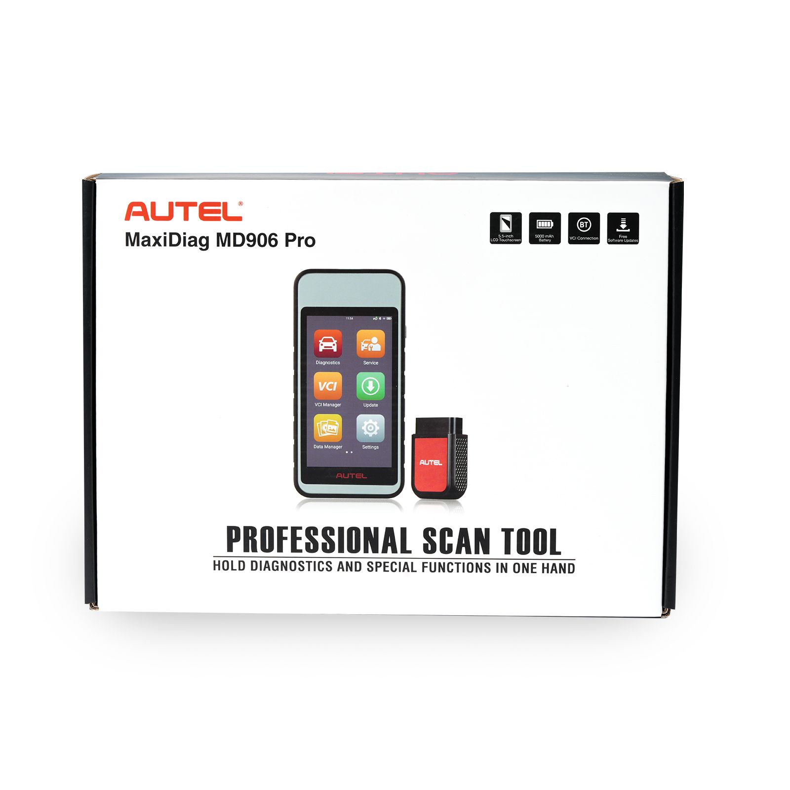AUTEL MaxiDiag MD906 PRO (MD906PRO) Tous les services de diagnostic de système + d'entretien avec Android 9 System & Touchscreen Interface