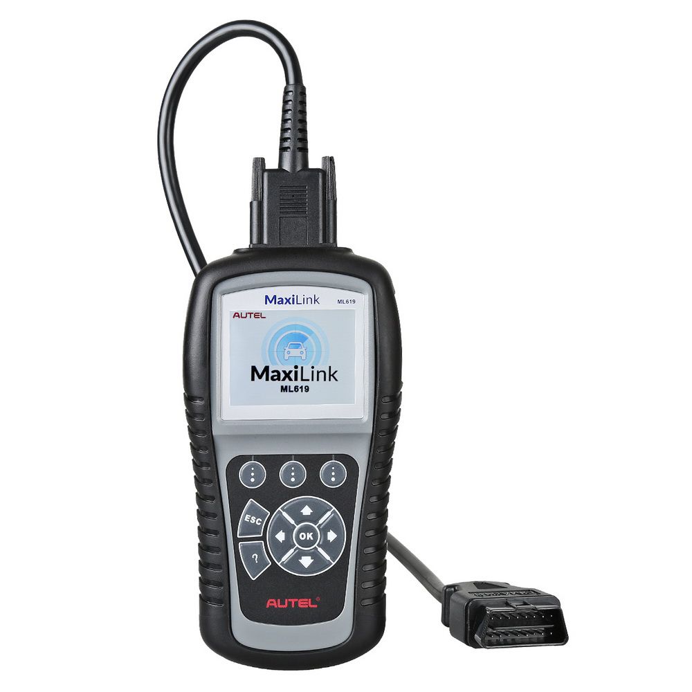 Autoel maxilink ml619 can OBD2 scanner ABS srs airbag autodiagnostic Scan tool