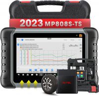 2023 Autel MaxiPRO MP808S-TS TPMS Bidirectional Tool with TPMS Relearn Rest Programming, OE ECU Coding, Active Test, 31 Service, Full System Diagnose