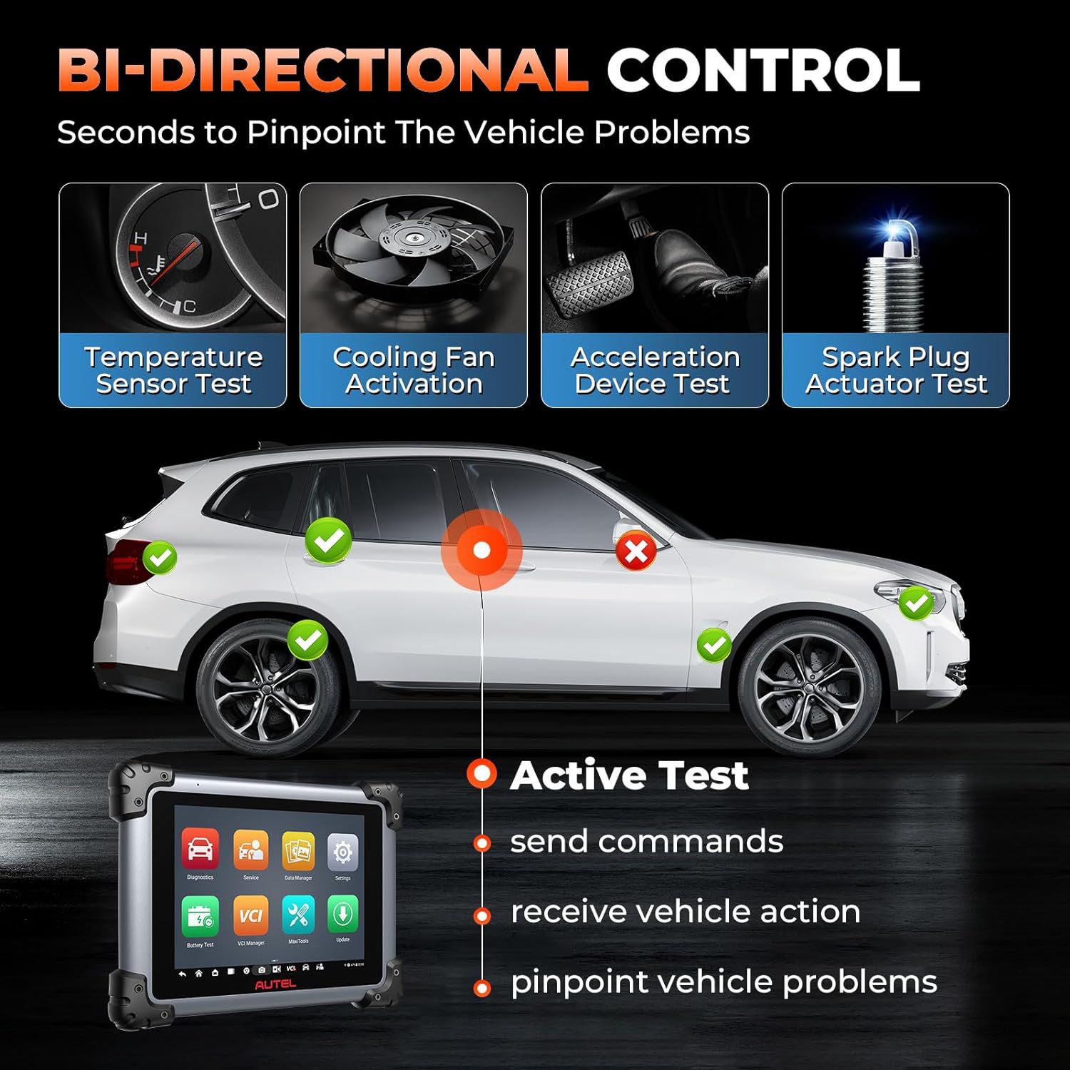 2025 Autel MaxiSys Elite II Pro Diagnosis & AutoScan 2.0 with J2534 ECU Programming Coding, 38+service New Version of MS909/ MS919/ Ultra