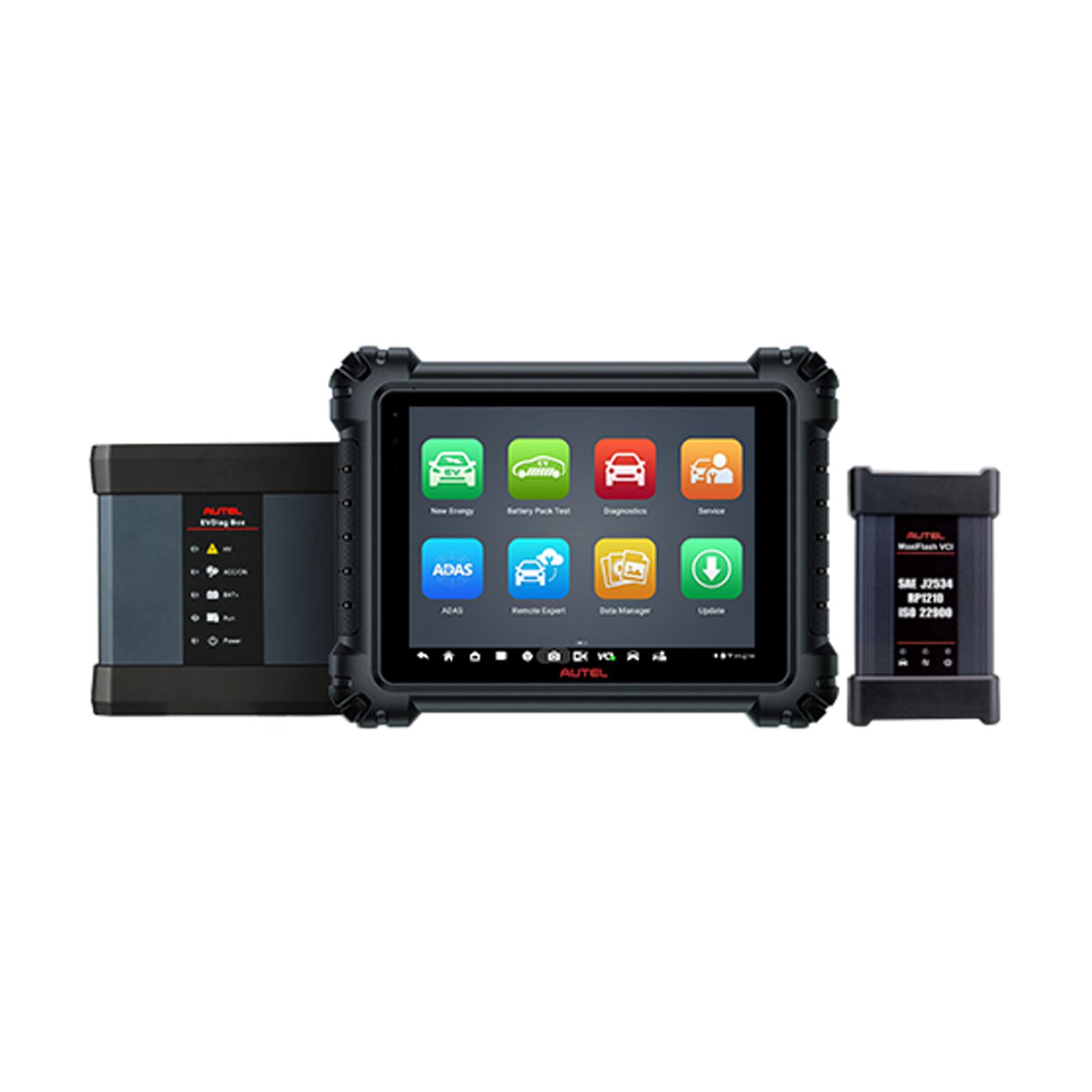 2025 Autel Maxisys MS909EV Kit de scanner de diagnostic pour véhicules électriques et hybrides - MaxiFlash VCI/J2534, Analyse haute tension et batterie, Codage ECU