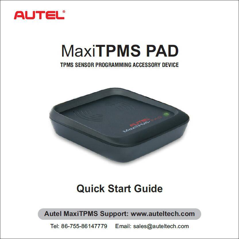 Dispositif d 'aide à la programmation de capteurs TPMS à disque de soudage Autol - Max - itpms