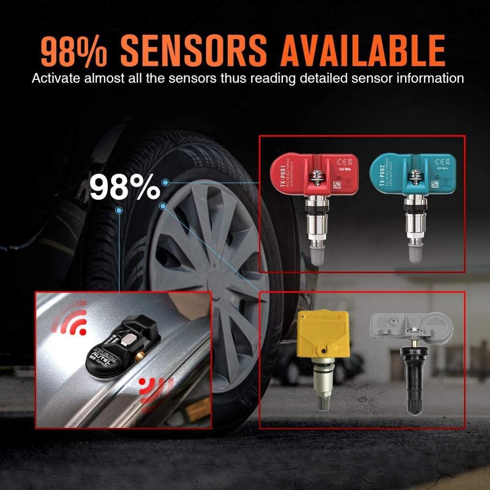 Original Autel MaxiTPMS TS408 TPMS Relearn Tool Cleaner Activer/lire TPMS Capteurs Programme Mise à jour à vie Mise à jour de TS401