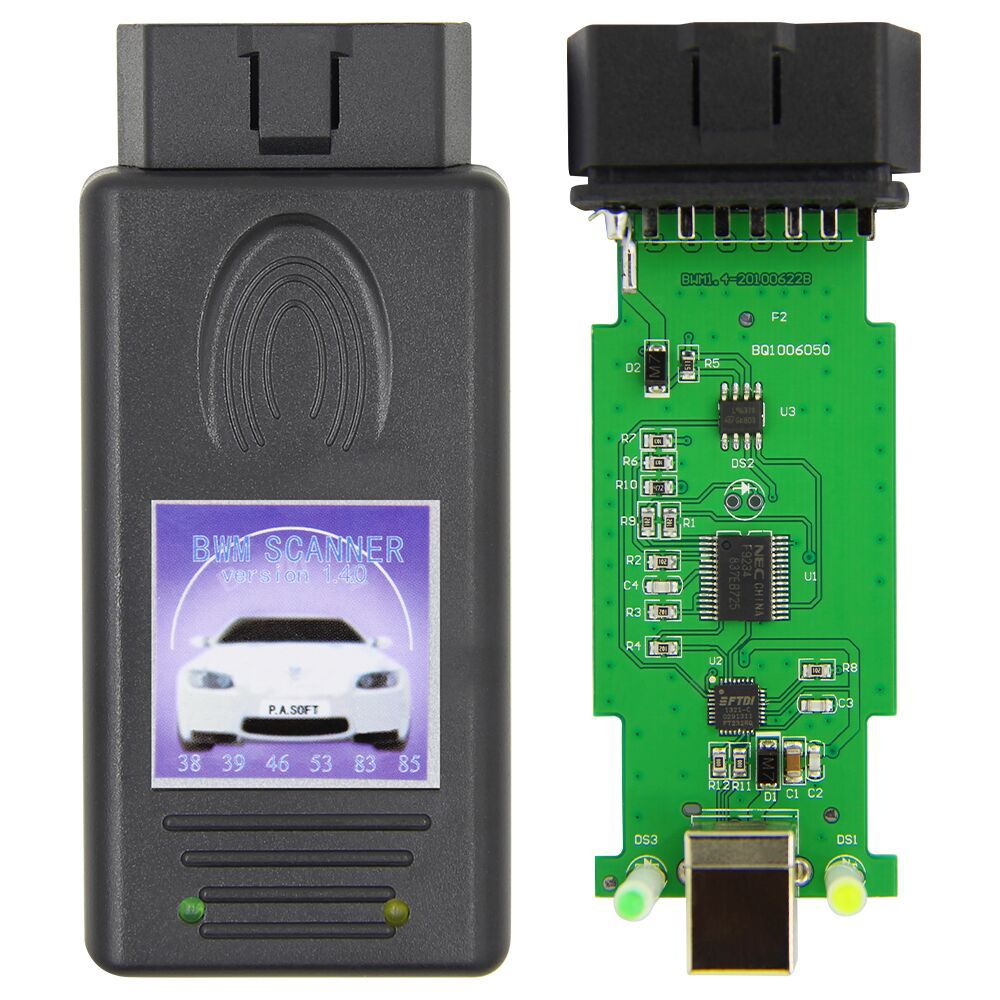 Ftdi ft23 2rl Chip BMW OBD2 scanner V1.4.0 Update