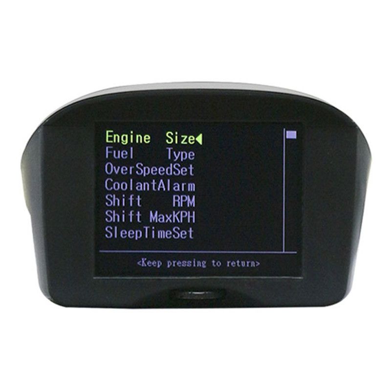 Autolx50 Multi - functional Vehicle obd Intelligent Digital Instrument + warning code Fault Code Water Temperature table digital Voltage display