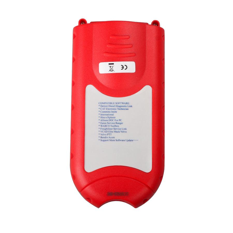 Nexiq Bluetooth version vxcar - V8 USB link Wireless Diagnostic Interface with all Adaptors (Red)