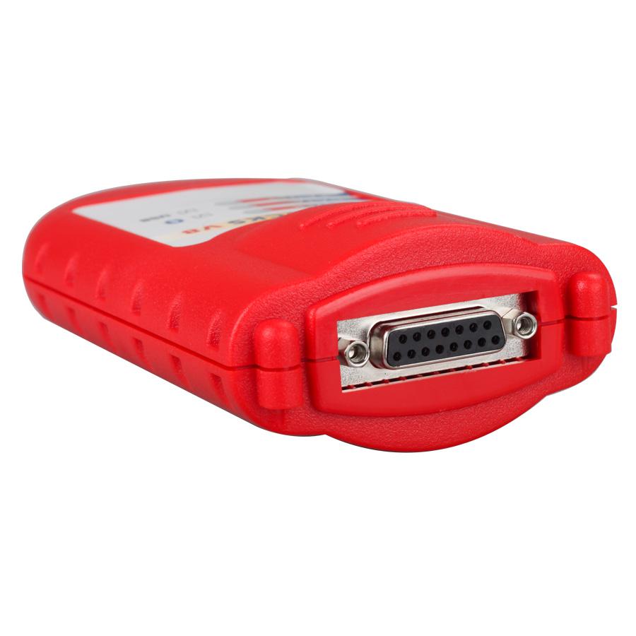 Nexiq Bluetooth version vxcar - V8 USB link Wireless Diagnostic Interface with all Adaptors (Red)