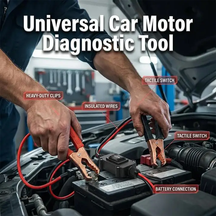 Outil de Déverrouillage du Moteur d'Étrier EPB pour Voiture – Sans Ordinateur, Universel 12V, Réinitialisation Électronique du Frein de Stationnement