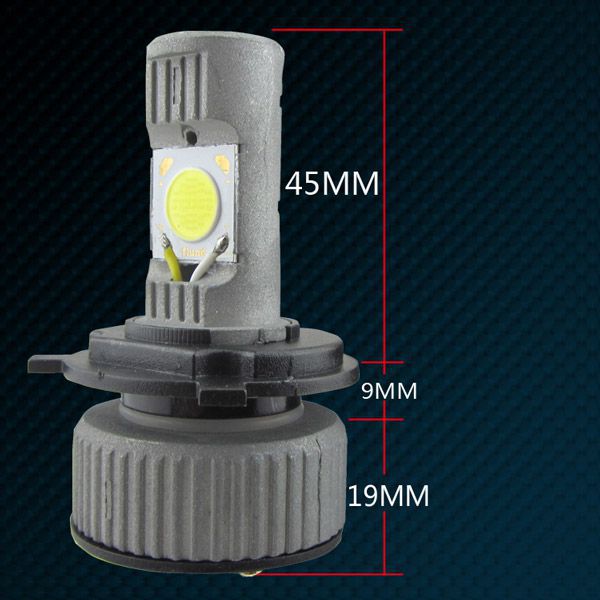 GM Truck H4 3600lm 70W LED headlamp H / l Beam lamp 6000k 7500k Integrated