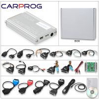 Carprog Full Perfect Version en ligne Firmware V8.21 Logiciel V10.93 avec tous les 21 adaptateurs Incluant l'autorisation complète