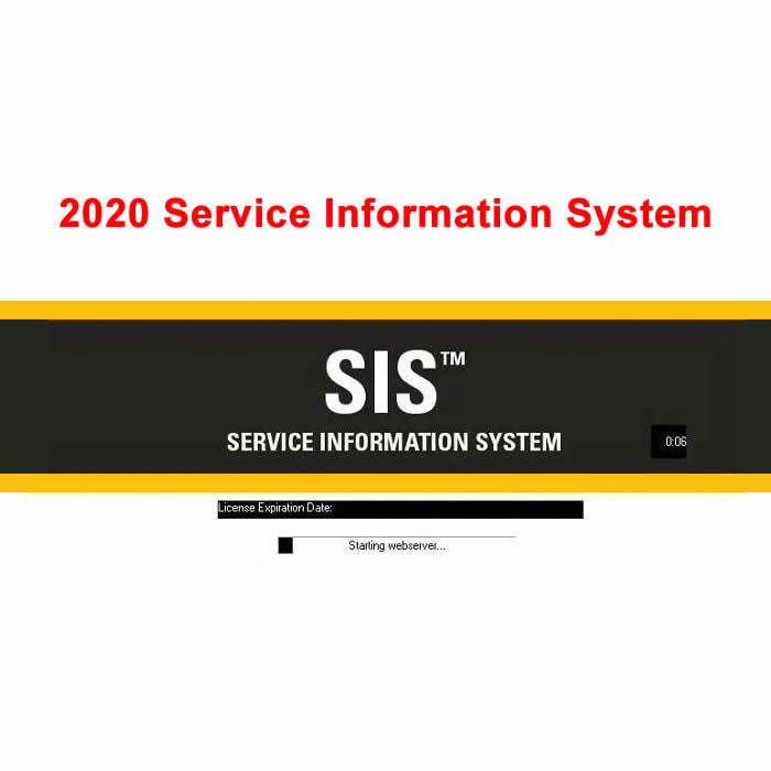 CAT sis 2021 CAT et 2021 Caterpillar sis 2019.7 or 2020 version for CAT Service Information System EPC Service Software