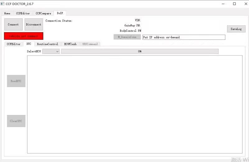 CCF Doctor Editor 3.2.1 pour 2017-2024 JLR Jaguar via OBD2 Aucun travail d'expédition nécessaire pour le câble ENET