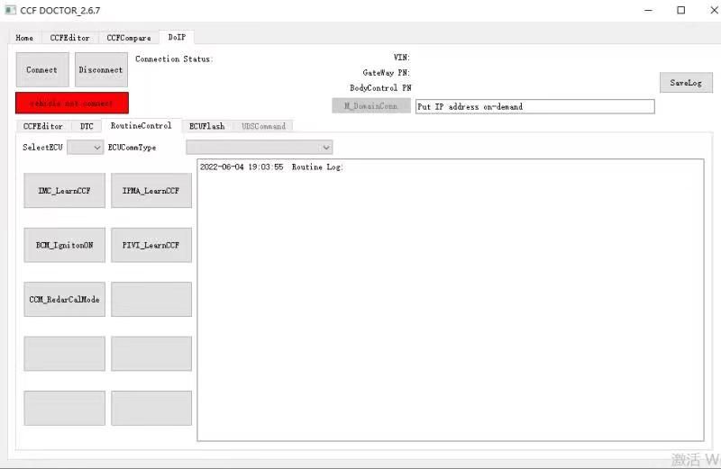 CCF Doctor Editor 3.2.1 pour 2017-2024 JLR Jaguar via OBD2 Aucun travail d'expédition nécessaire pour le câble ENET