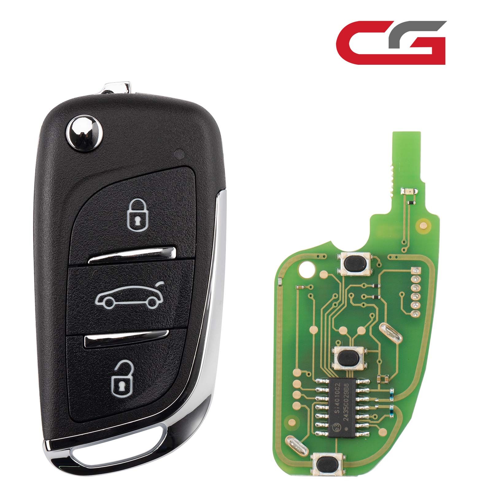 CG A11DS 3 boutons fil télécommande utilisé avec CGDI K2 programmateur clé à distance 5pcs/lot