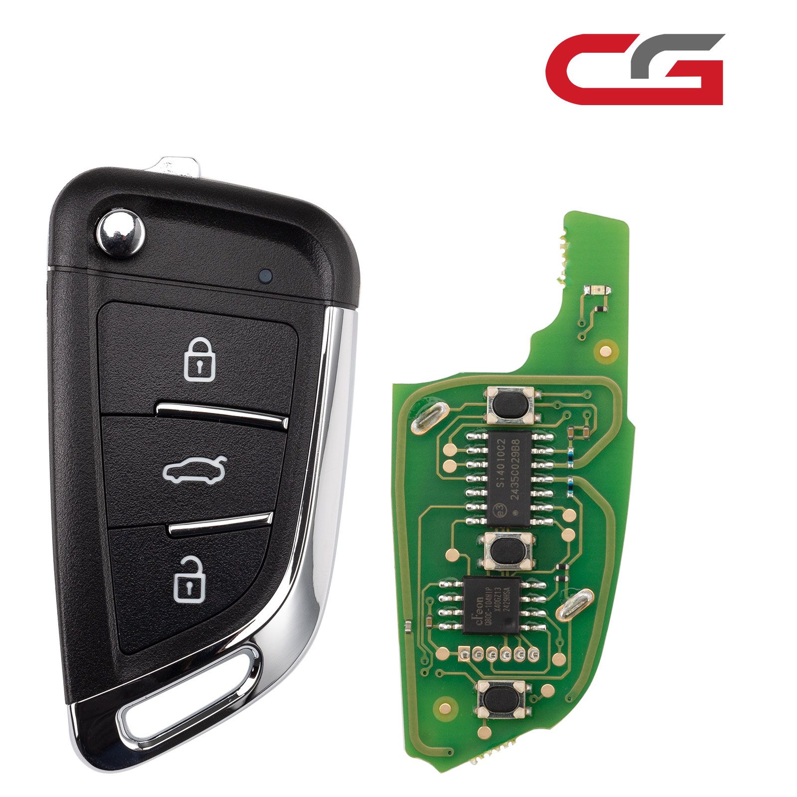 CG A29DF (3BTN) 3 boutons fil télécommande utilisé avec CGDI K2 programmateur clé à distance 5pcs/lot