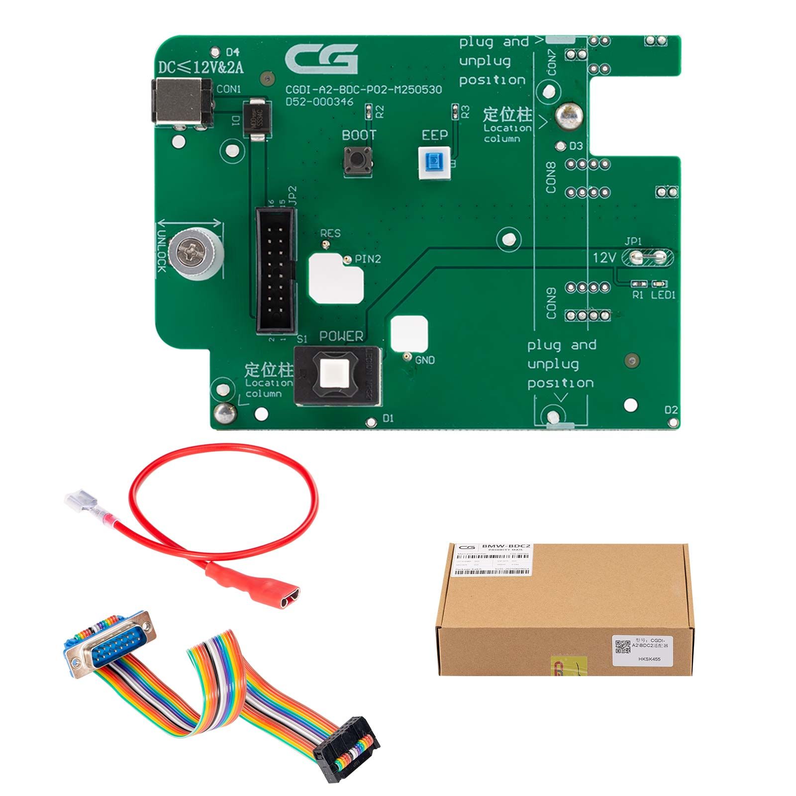 2025 Nouveau CGDI A2 BMW BDC2 Adaptateur Installation sans soudure Réparation non destructrice