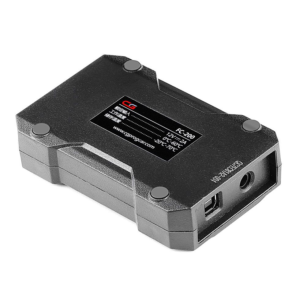 CG FC200 ECU Programmer Version complète avec nouveaux adaptateurs Set 6HP & 8HP / MSV90 / N55 / N20 / B48 / B58 et adaptateur MPC5XX pour EDC16 / ME9.0